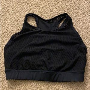 Joylab high neck black sports bra